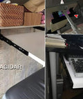 Heavy Duty Ball Bearing Drawer Slides For Cabinets And Keyboard Trays In 240mm Or 290mm Closed Length shown on cabinet and keyboard tray