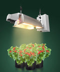 Heavy Duty Adjustable Rope Hanger Set With Ratchet Straps And Pulley Gear Four Pack One Eighth Inch Rope hanging grow light over plants
