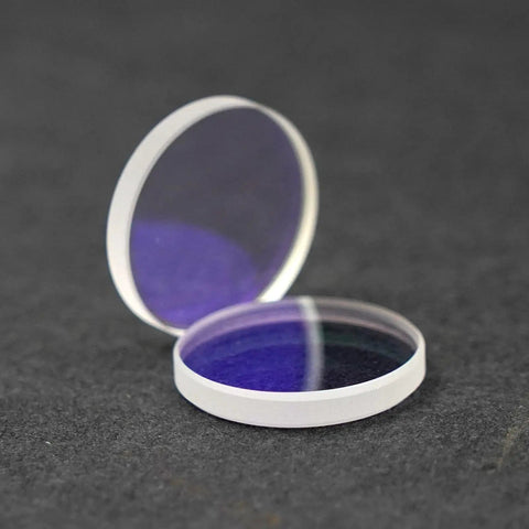 4 Pack 30mm Diameter 5mm Thick Fiber Laser Protective Lenses For Raytools WSX Precitec Fiber Laser Cutting Head Accessories, shown close-up