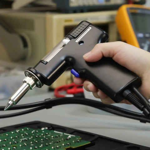 Replacement Desoldering Gun Handpiece For 948 And 948-II Soldering Stations, user holding tool with durable suction tip