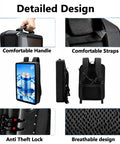 Straight Fire 23 Inch Digital Billboard Backpack With Smooth Wifi Remote Control And Full Hd Lcd Screen built for comfort with anti-theft features.