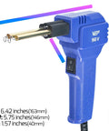 110V Plastic Welder Kit With LED Lights And 200 Hot Staples Pliers For Car Bumper Plastic Welding And Gas Tank Repair tool