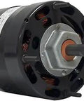 Shaded Pole Motor 4.4 Inch Diameter, 1/60 to 1/20 HP, 115V, 1500 RPM, Three-Speed, 2.0-1.7-1.4 Amp, CCW Rotation, visible front view