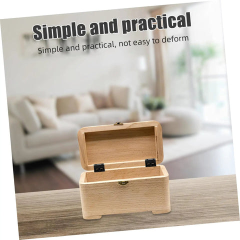 Wooden box with open lid showing heavy duty six hole three fold cabinet door hinges for kitchen cabinets and drawers.