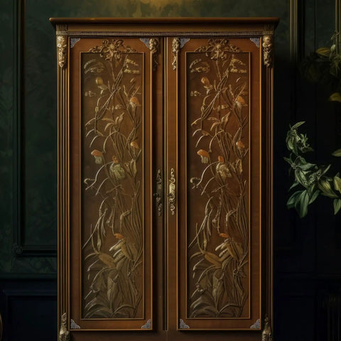 Rock Solid Antique Bronze Corner Protectors With 20 Pack Decorative Metal Edge Guards For Books Photo Frames Wooden Crates Straight Up Vintage Charm Real Deal Scratch Shield on antique cabinet.