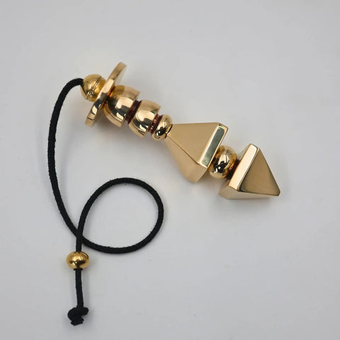 Brass Pendulum For Dowsing And Energy Healing Reiki And Chakra Balancing Tool Divination Accessory Crown Light Gift