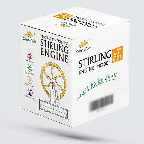 Box of Low Temperature Stirling Engine Model Kit For Hands On Mechanical Skills And STEM Education Educational Toy Demonstrator