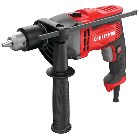 Beast Of A Half Inch Hammer Drill With A Seven Amp Motor Delivers Up To 3,100 RPM And 52,700 BPM, Keyed Chuck For Superior Bit Retention