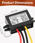 Two Pack 24V And 12V To 5V 5A 25W Step Down Converter Module Buck Regulator For Your Ride Car Power Setup With Wide 8V32V Input