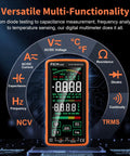 Compact Digital Multimeter Tester With 5 Inch Touch Screen Auto Ranging TRMS 6000 Counts displaying AC/DC measurements features