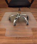 Hard Floor Office Chair Mat 36 X 48 Inches For Hardwood Floors, Easy Glide Under Desk, No Slip Scratch Resistant Floor Protector