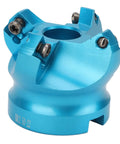 4 Flute Milling Cutter Head with Oxidation Resistance for Metalworking Tool Holders Aluminum Alloy Construction