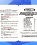Label of Campus Ready First Aid Kit For Dorms, School And Sports, Compact Grab And Go Medical Set With Bandages, OTC Meds, Gauze.