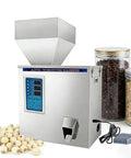 Rock Solid Automatic Granule Packing Machine With Foot Pedal And Infrared Sensor Spot On Weighing From One To Five Hundred Grams for beans and grains.