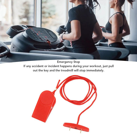 Must Have Magnetic Treadmill Safety Key With Double Insert Design Easy Fit Emergency Stop Key Compatible With JX ZXCH ISPO