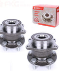 Rear Wheel Bearing Hub Assembly Set Of 2 Bolt On Fit For 2009 To 2013 Subaru Forester, 2010 To 2014 Legacy, and more with box