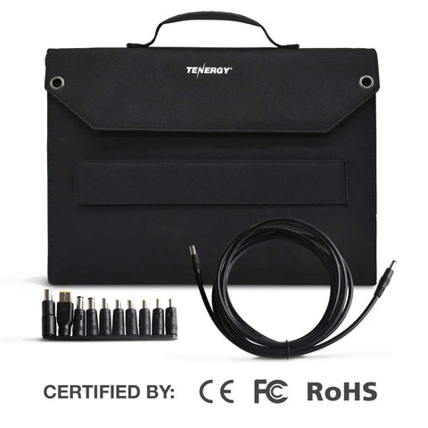 Leave The Cord Hustle Behind With This 60 Watt Foldable Solar Panel Charger Ideal For Tailgates Campouts And Emergency Backup featuring cabling and connectors.