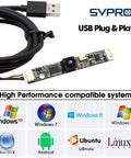 Dope 8MP USB Camera Module With Built In Microphone For Lightburn Laser Engraver shown with USB cable and compatible systems