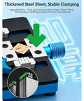 Grab And Go Adjustable Jaw Clamp Fixture For Motherboards And PCBs with thickened steel sheet for secure CPU chip fixing