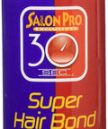 Bottle of 30 Second Bonding Glue For Weaves And Hair Extensions With Antifungal Formula That Dries In Seconds At The Scalp, 4 oz.