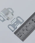 8 Pack Mailbox Door Replacement Spring Catch Latch Hardware With Screws For Cabinet Furniture And Closet Doors White Zinc