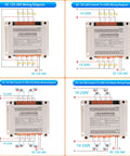 8 Channel Wireless Remote Control Switch For DC 12V To 36V Systems 433MHz 10A Relay wiring diagram for easy installation