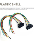 Drop In Throttle Body Wiring Harness Plug 6 Pin TPS Sensor Pigtail Replacement Adapter Easy Install For OEM 90980 11858