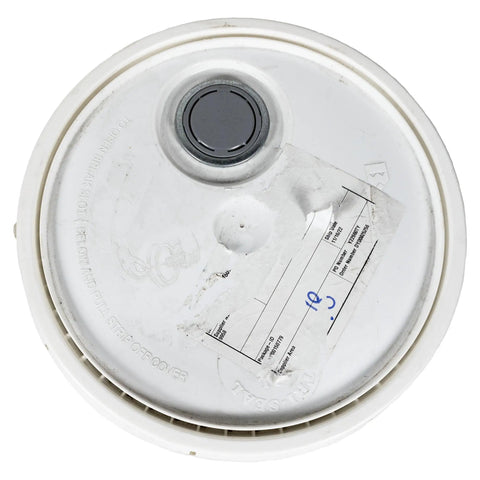 Top view of 5-gallon bucket lid for Low Viscosity Hy-Gard Transmission And Hydraulic Oil For Tractors And Heavy Equipment TY6342