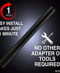 4 Inch Black Truck Antenna For Ford F Series F150 F250 F350 Super Duty Bronco And Raptor Anti Theft Design Carwash Safe