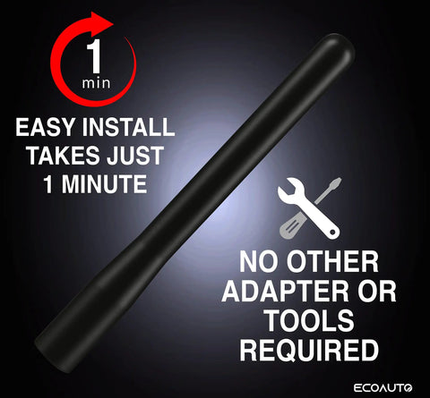 4 Inch Black Truck Antenna For Ford F Series F150 F250 F350 Super Duty Bronco And Raptor Anti Theft Design Carwash Safe