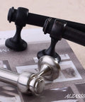 15 Pack Matte Black Cabinet Pulls Go-To 3 Inch Center-To-Center Straight Bar Handles, close-up on modern finish.