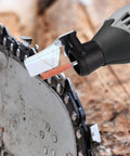 Chainsaw Sharpening Attachment Kit For Dremel And Rotary Tools With Universal Gardening Tool Attachment And Lawn Mower Sharpener