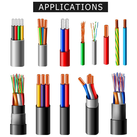 Zonon 36-pack ceramic wire connectors with white porcelain nuts for 18-8 AWG high-temperature repairs; assorted cables