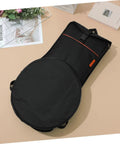 Portable Drum Pouch With Waterproof Mallet Storage For Percussion Gear And Snare Drum Essentials Hella Tough Oxford Fabric Bag, top view.