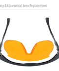 Blue Light Blocking Computer Glasses With SCT Orange Lens 3 Pack For Laptops And Monitors Reducing Eye Strain Boosting Contrast