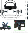 Replacement Headgear For Welding Helmet With Round Hole Connection, Adjustable Comfort Fit, Padded Cushioning, Universal Compatibility, Model 0257 Hood Accessories For Safer, More Comfy, Pro Grade Welding Work