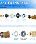 Exploded view of 630-7755 Wall Hydrant Repair Kit showing components for 300 400 500 Series Wall Outdoor Hydrant Faucets.