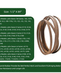 Heavy Duty Half Inch By Eighty Nine Inch Drive Belt Replaces OEM GX20006 And Fits A Wide Range Of Lawn Tractors And Mowers