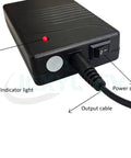 Top Tier Hella Compact 12V 1800mAh Rechargeable Lithium Polymer Battery With Smooth Fast Charging And Solid Bms Safety Shield For Portable Gadgets And Emergency Backup Power switch and indicator light shown.