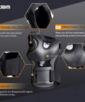 Adult And Youth Knee Pads Elbow Pads With Wrist Guards Protective Gear Set showing wrist guard with impactable plastic and adjustable straps.