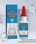 All Purpose Metal Repair Glue 50ml Ultra Strong Adhesive, bottle and packaging, strong adhesive for refrigerator drawers