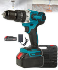 Pro Gear Brushless Cordless Drill Driver Kit With Bright Led Light And Heavy Duty Toolbox Included Quick Charge Battery for drilling wood and metal