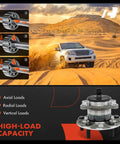 Beefed Up Two Pack Rear Wheel Bearing And Hub Assembly With ABS For Hyundai Elantra 2017-2020 And Kona 2018-2023 shown installed
