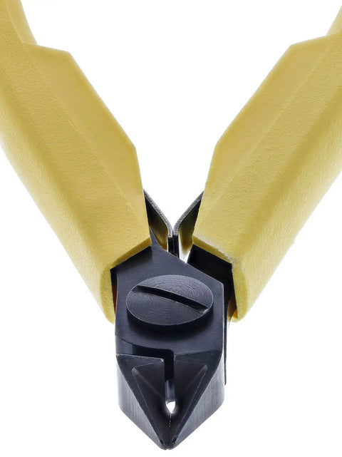 Best Value Square Cutter With Tapered Diagonal 8144 For Precision Angles And Clean Edges, close-up of cutter tip.