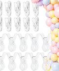 Balloon Arch Clips Kit 20 Pack Transparent Plastic Clips For Balloon Arch Backdrop Clamps And Party Decor Spring Clamps