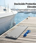 Boat Dock Protector Cushion EVA Foam To Prevent Collisions And Hull Damage on dock with rope beside water