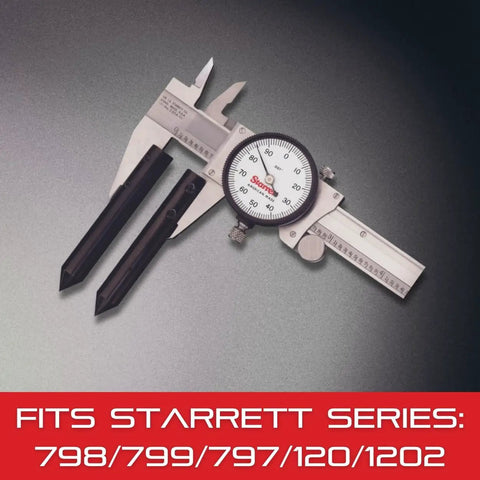 Center Distance Attachment for Dial and Electronic Calipers That Works With Series 797 798 120 123 1202 on caliper