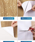 36 Inches By 200 Inches Wood Grain Contact Paper Peel And Stick Wallpaper Waterproof Self Adhesive Removable Wall Covering Details