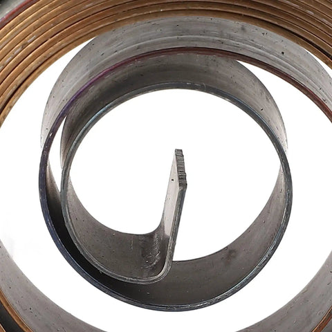 Close-up of Drill Press Quill Return Spring Kit For Horizontal And Vertical Drills Plated Steel Replacement Springs