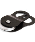 Snatch Block 15,000 Lb Capacity For Heavy Duty Winch Pulls, Doubles Your Pull Power, Great For Angled Pulls, Black Powder-Coated Brackets